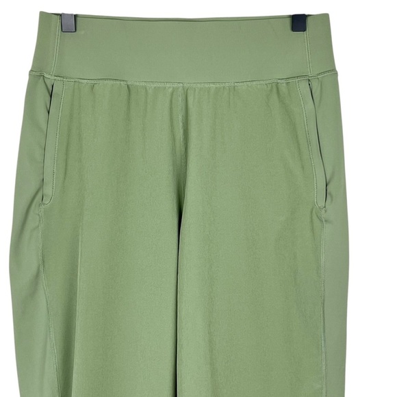 ATHLETA Run With It Pants Sz S Eucalyptus Green Jogger Casual Comfy Chic Travel - Picture 4 of 15